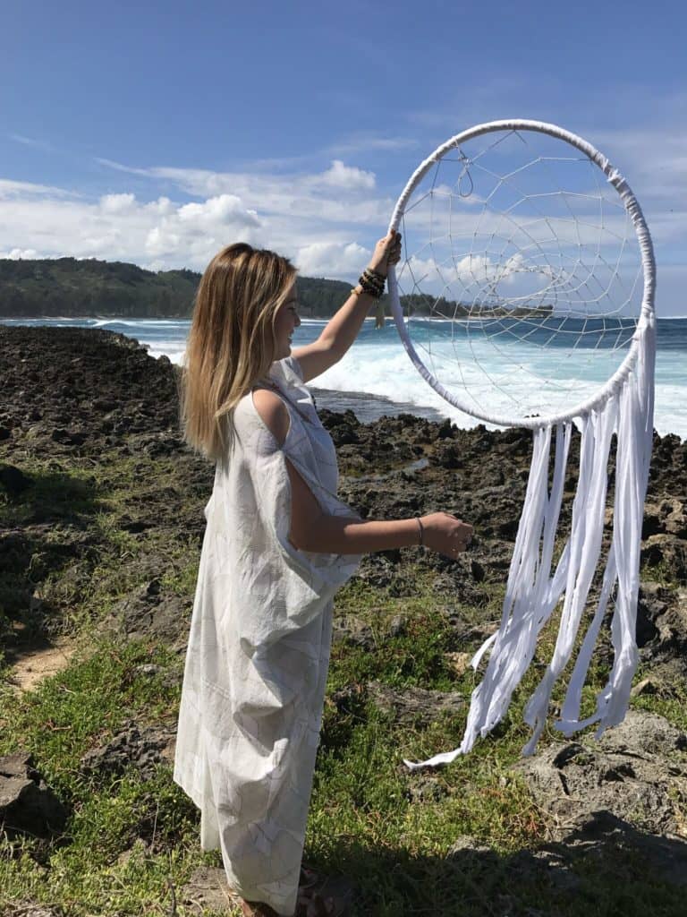 Dream Catcher with Island Bungalow Hawaii Surfjack