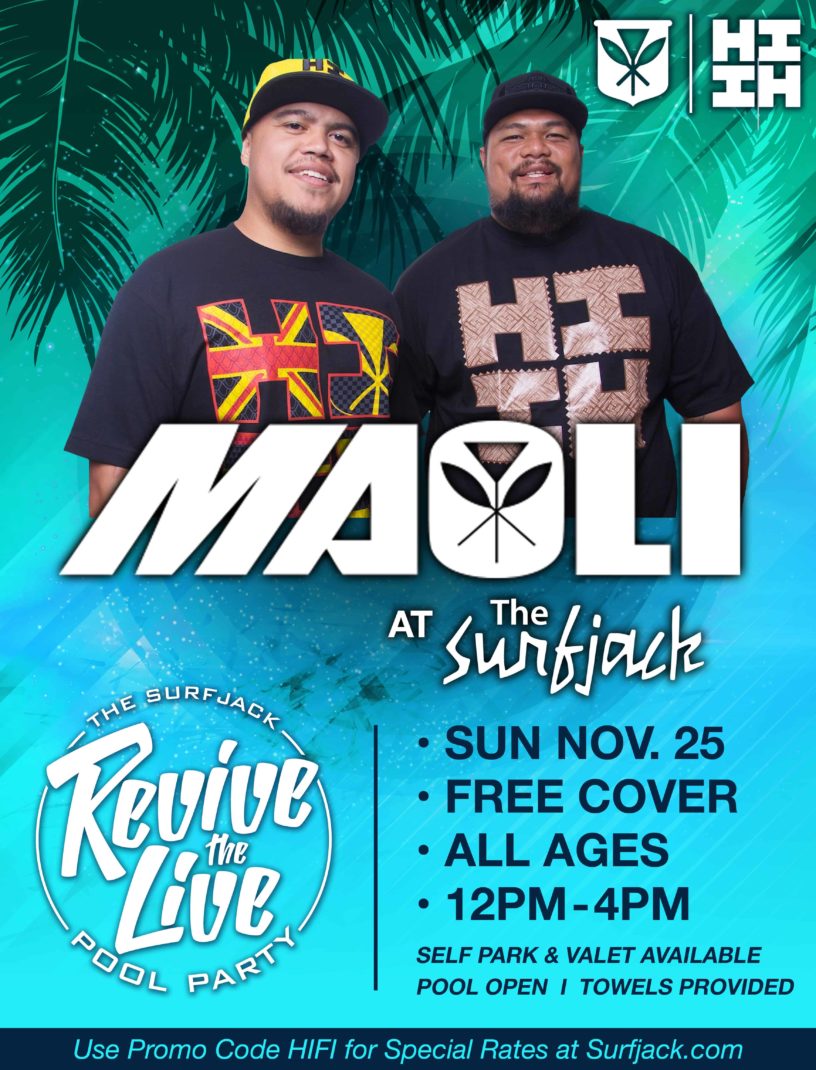 Hawaii's Finest: Revive the Live Pool Party | Surfjack