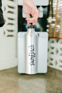 water bottle